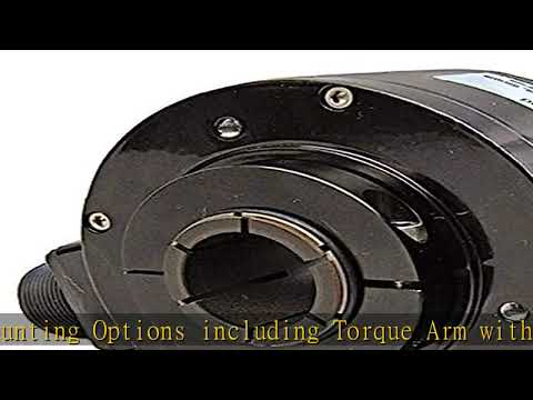 Dynapar HS35R1024H4P7 Heavy-Duty Hollow-Shaft Encoder (Rotary, Optical, Incremental), 1024 PPR, 1"