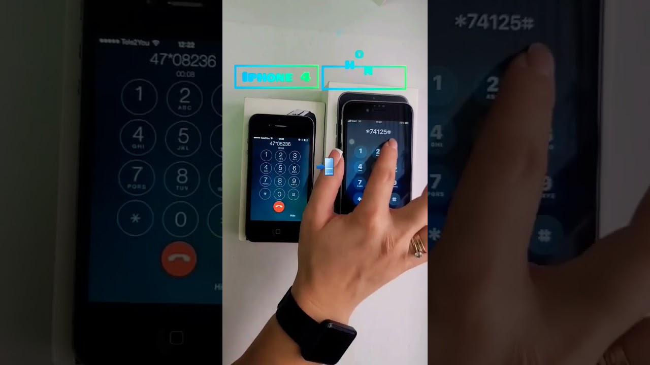 Apple iPhone 4 ( iOS 7) vs Iphone 6 ( iOS 12) Incoming & outgoing calls