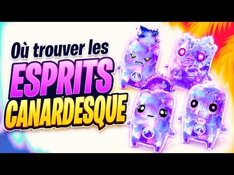 Où trouver les ESPRITS CANARDESQUE Fortnite
