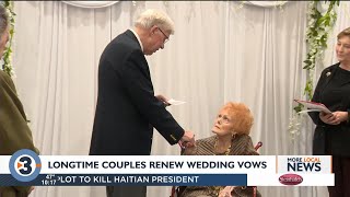 Couples at Madison senior living facility renew wedding vows on Valentine's Day