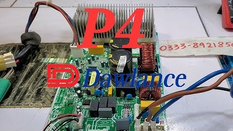 DAWLANCE DC INVERTER AC P4 ERROR CODE #215