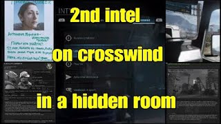 2nd piece of intel on operation crosswind is in a hidden room.........But It's  not easy to open