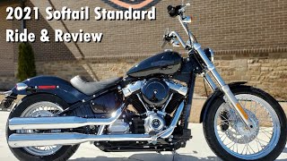 2021 HD Softail Standard First Ride & Review! | She's got Style and Power! Ep. 11