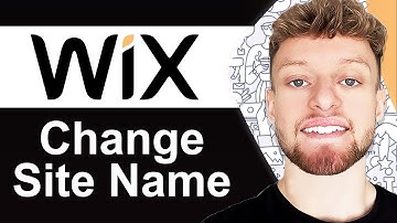 How To Change Website Name in Wix (Site Name, Page Name & URL)