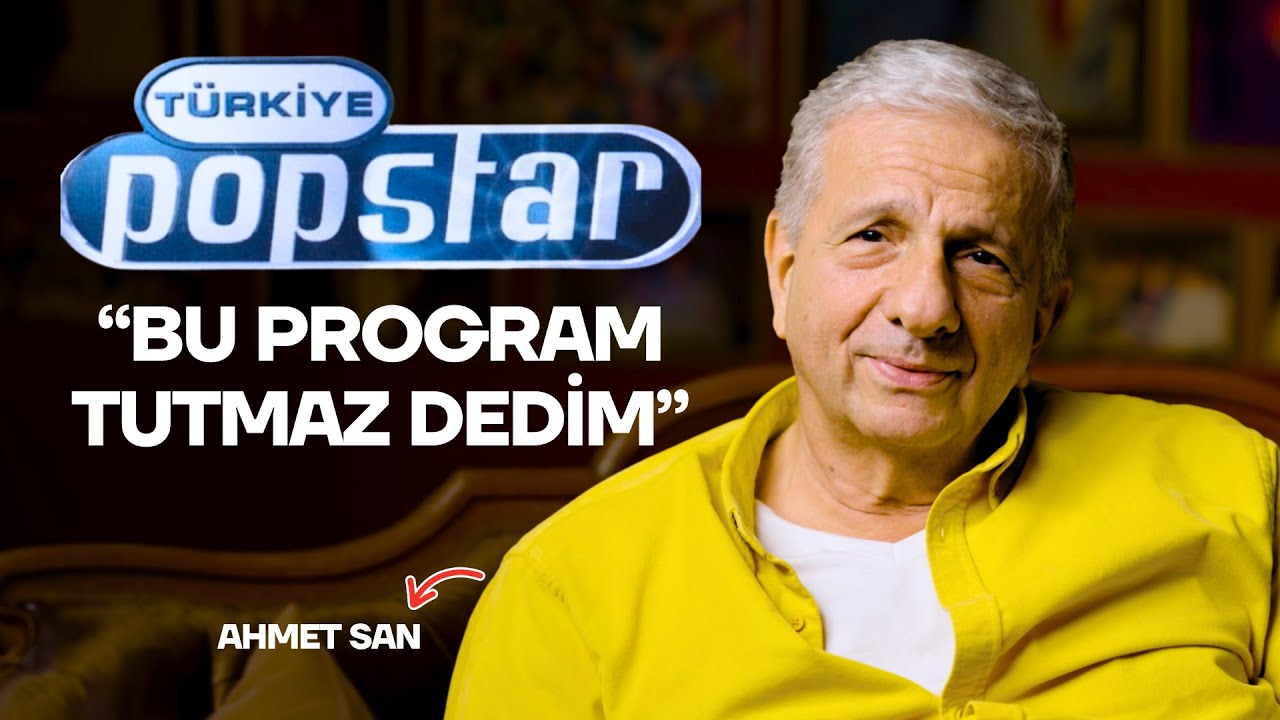 “Türk Pop Müziğine yön verecek isimler vardı” | Ahmet San'la İmkansız İşler: Popstar Özel ⭐️