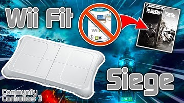 PLAYING RANKED R6 WITH A Wii FIT BALANCE BOARD - Community Controllers Episode 3