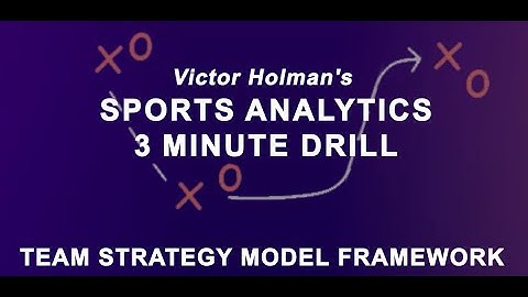Strategy and Match Modelling - Sports Analytics Methods