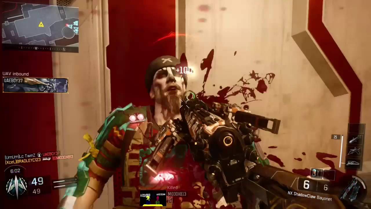 Call of Duty: Black Ops III ShadowClaw rampage!