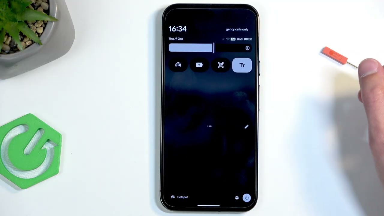 GOOGLE Pixel 10 Pro XL — как включить портативную точку доступа