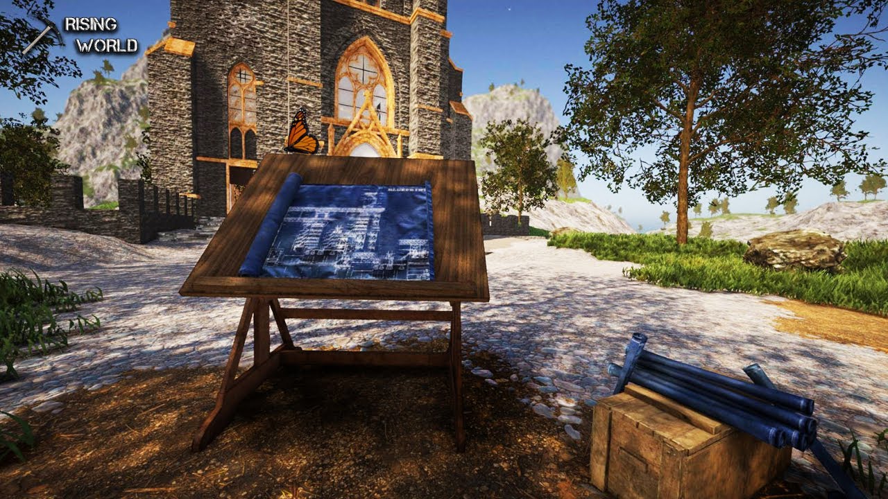 Как установить приват и показать, скрыть области в Rising World Unity