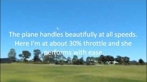 Penguin FPV Plane Maiden - Beautiful Flight