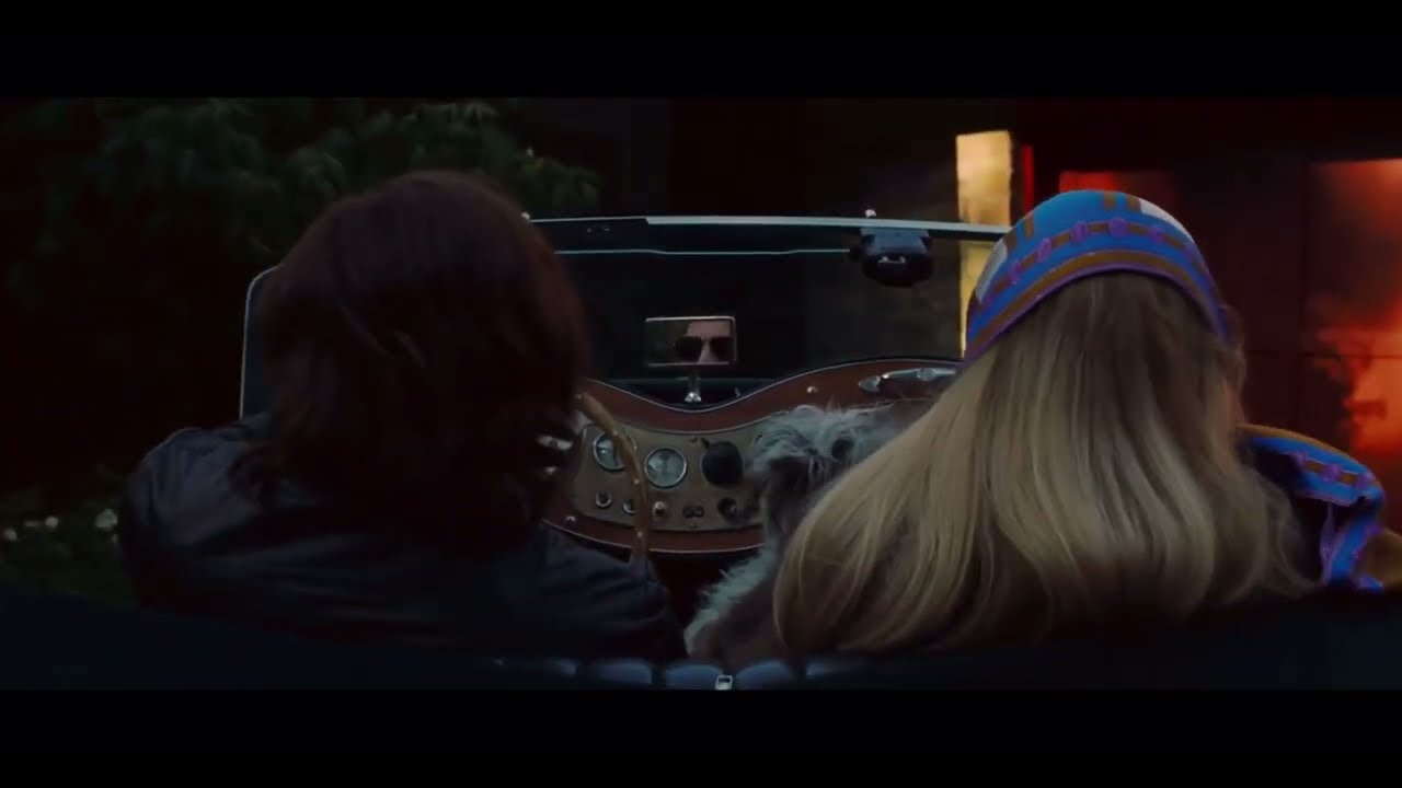 Once Upon a Time in Hollywood Driving Scenes