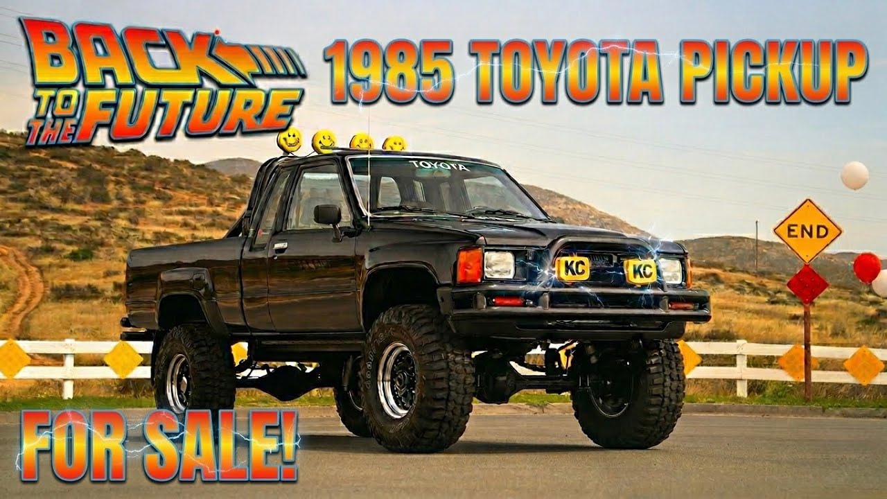 1985 Toyota Pickup SR5 4WD Back to the Future Tribute - YouTube
