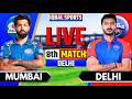 🔴MI vs DC Live Match, IPL 2026 8th Match | Mumbai vs Delhi Live | Live Match Today | Iqbal Sports