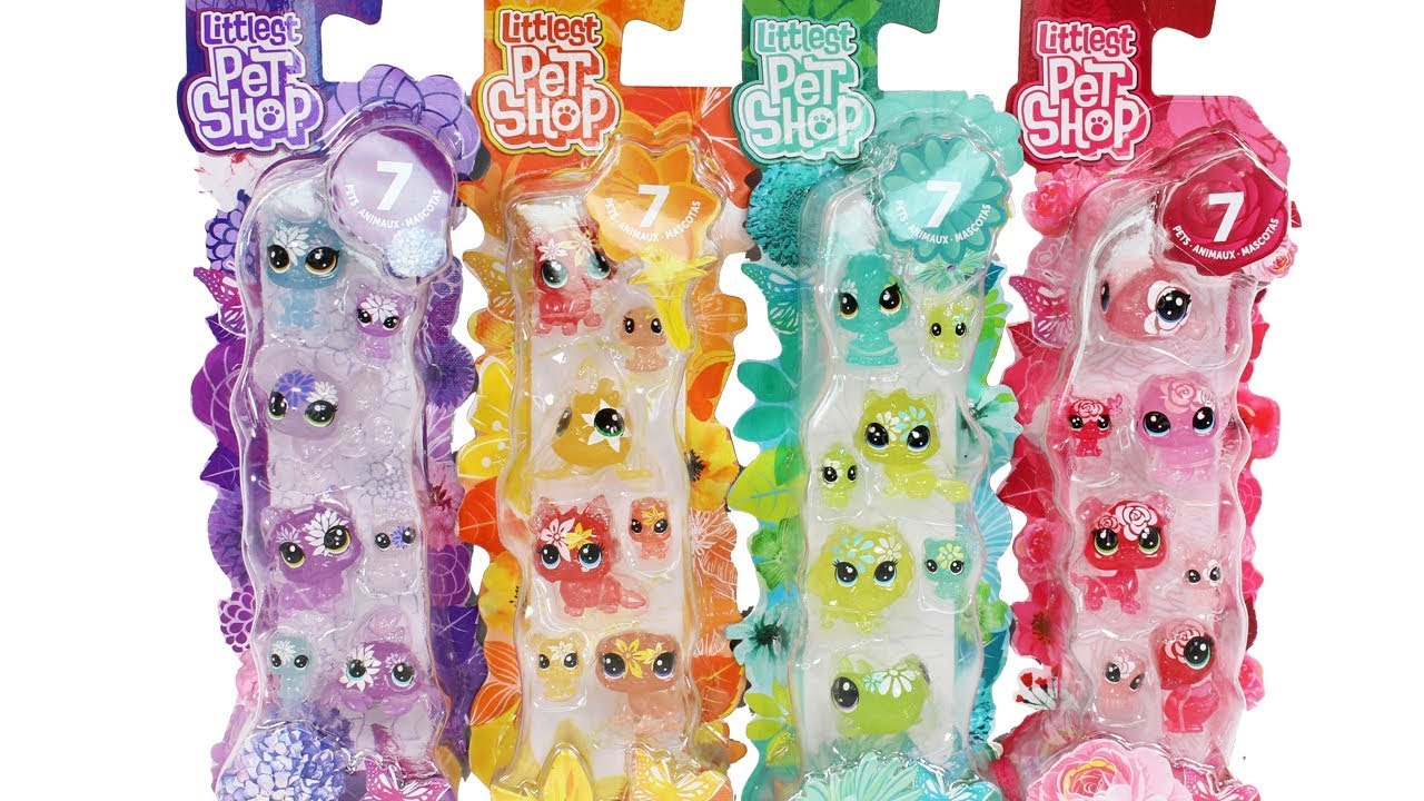 Littlest Pet Shop Petal Party Rose, Lily, Hydrangea and Daisy Pack Unboxing  Toy Review - YouTube