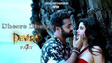 Dheere Dheere - Devara | Shilpa Rao | JR.NTR | Janhvi Kapoor | Saif Ali Khan | T-Series