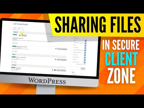 Safely Share Files in a Secure Client Zone | WordPress