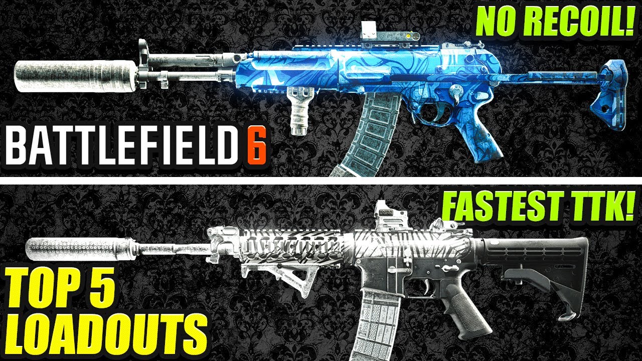 Battlefield 6: 5 лучших мета-комплектов для использования после обновления! (Лучшее оружие BF6)