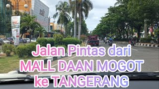 Alternative Route from Daan Mogot Mall to Tangerang via Hari Hari Supermarket || Car Vlog
