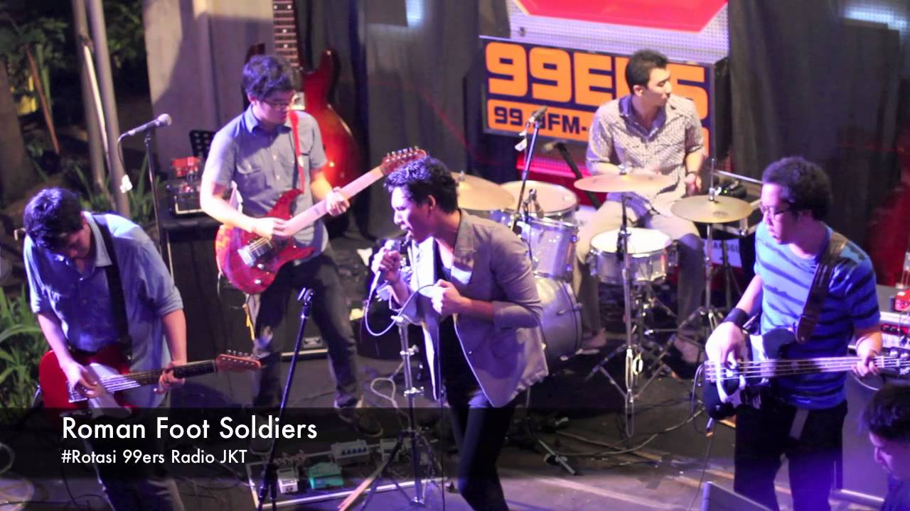 Roman Foot Soldiers ( LIVE Rotasi Off The Air 99ers Radio Jakarta )