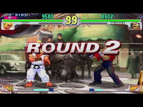 Street Fighter III: 3rd Strike - Ken vs. Dudley 3