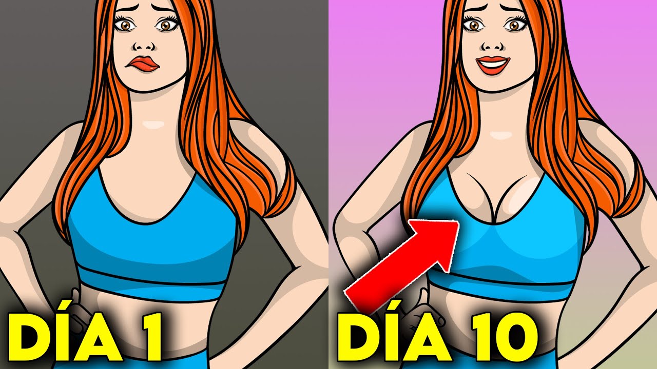 Miniatura del vídeo: Reto de 10 Días Para Levantar El Pecho (Levanta Las Tetas y Reafirma Los Pechos En Casa)