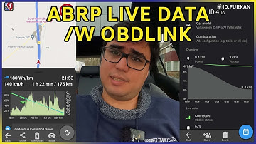 ABetterRoutePlanner (ABRP) Live Data OBDLink Explained