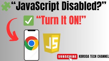 How to Enable JavaScript on Mobile (Android) - Fix Website Errors!