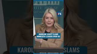 White House Secretary Karoline Leavitt Shows Mugshots, Backs ICE Crackdown