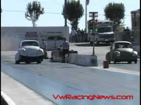 Mean Gene Cook turbo street VW wheelie and outta t...