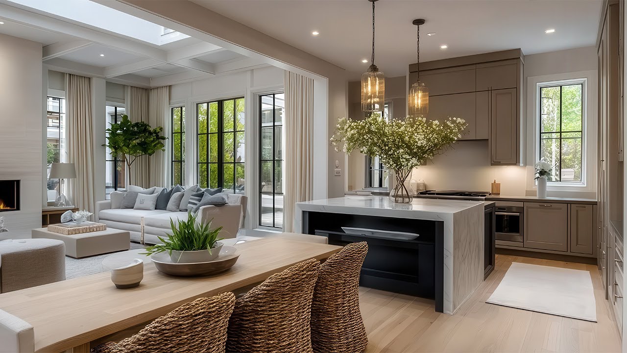 How to Make Your Open Plan Kitchen & Dining Feel Cozier