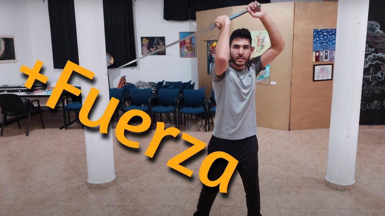 3 ejercicios de espada larga para fuerza