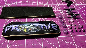 Upgrading Tech Deck Performance Series into a Pro (Boxy Shape Deck) #diy #techdeck