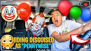 Hiding In The Trunk Disguised As PennyWise Prank ON BOYFRIEND…