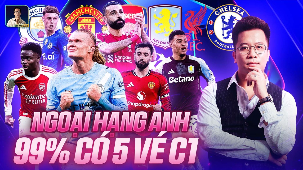 THE LOCKER ROOM | 5 TẤM VÉ CHAMPIONS LEAGUE CỦA NGOẠI HẠNG ANH