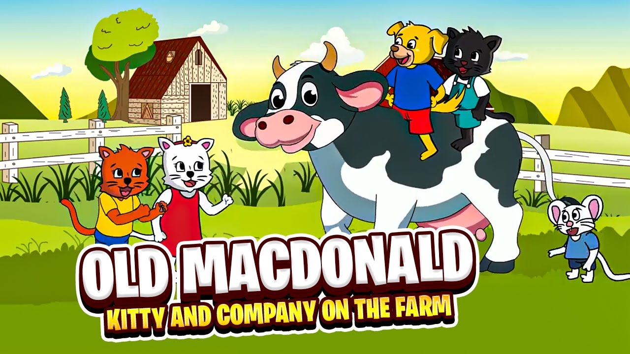 Old MacDonald l Nursery Rhymes Kids Songs l Kitty and Company