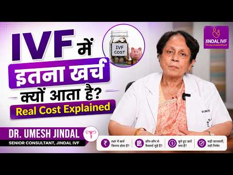IVF इतना महंगा क्यों होता है? | Real Cost Explained | Dr. Umesh Jindal | Jindal IVF Chandigarh