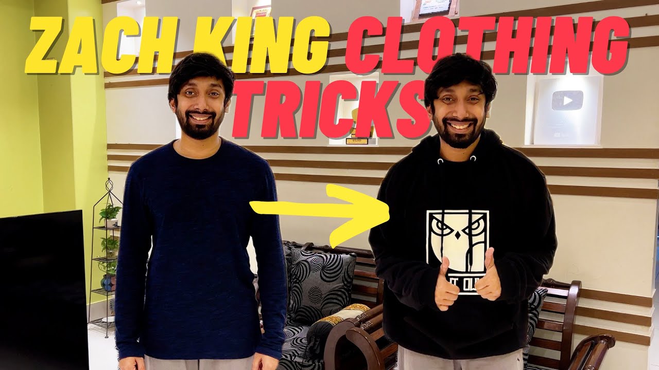 Zach King Clothes Changing Trick Tutorial