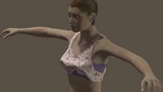 Cloth sims in Poser screenshot 5