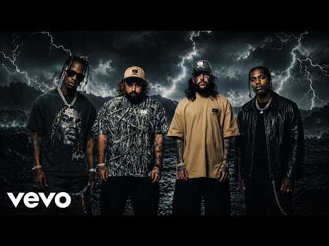 Travis Scott, $uicideboy$, Kendrick Lamar, A$AP Rocky- We Out (Official Music Video)