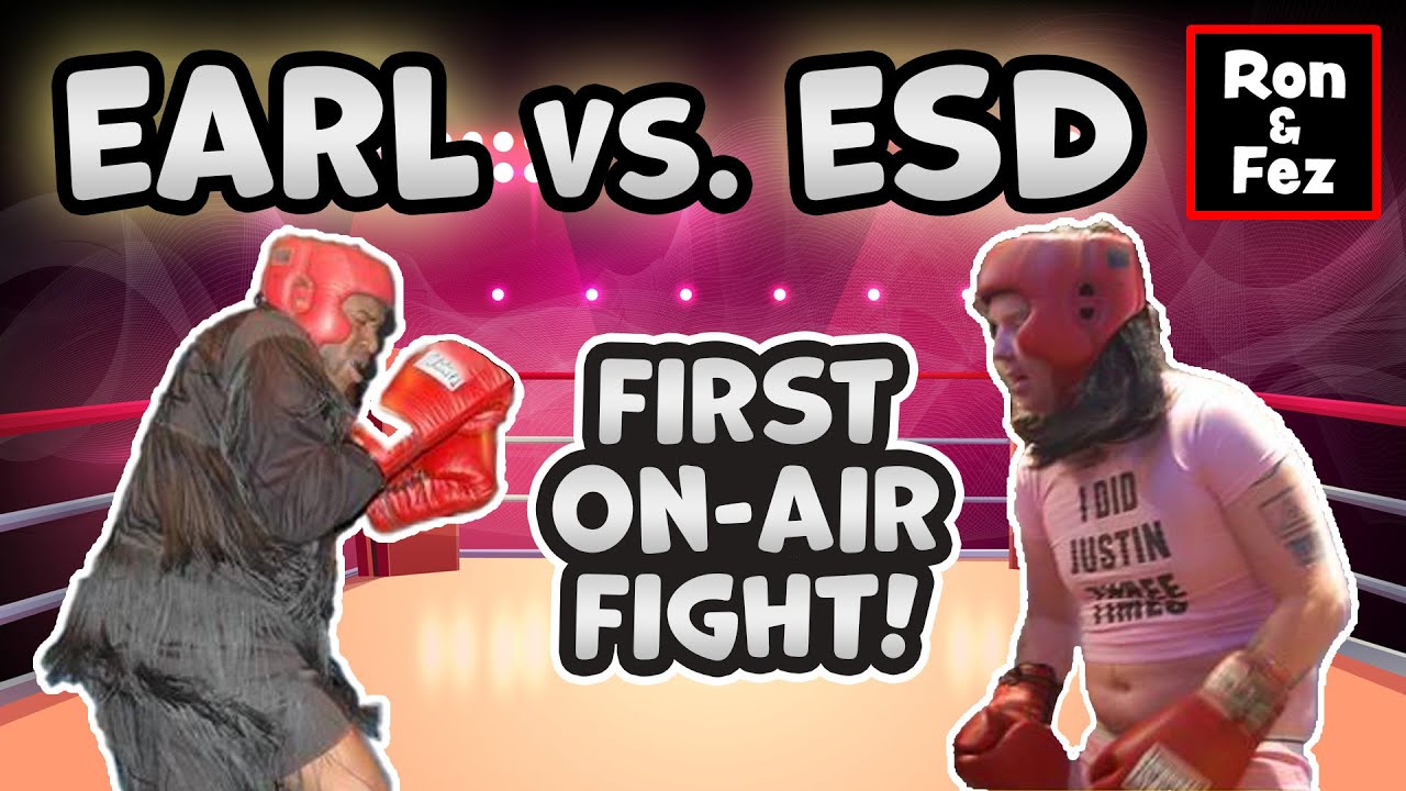 Ron & Fez - Earl vs. Dave: First On-Air Fight!