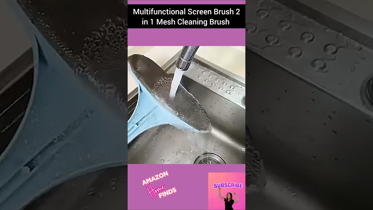 Multifunctional Screen Brush 2 in 1 Mesh Cleaning Brush 