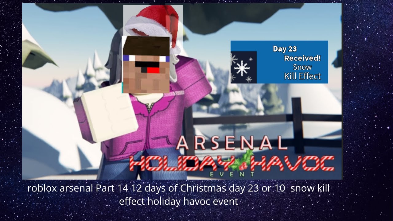 Arsenal New Event Skins And Kill Effect Roblox Youtube ...