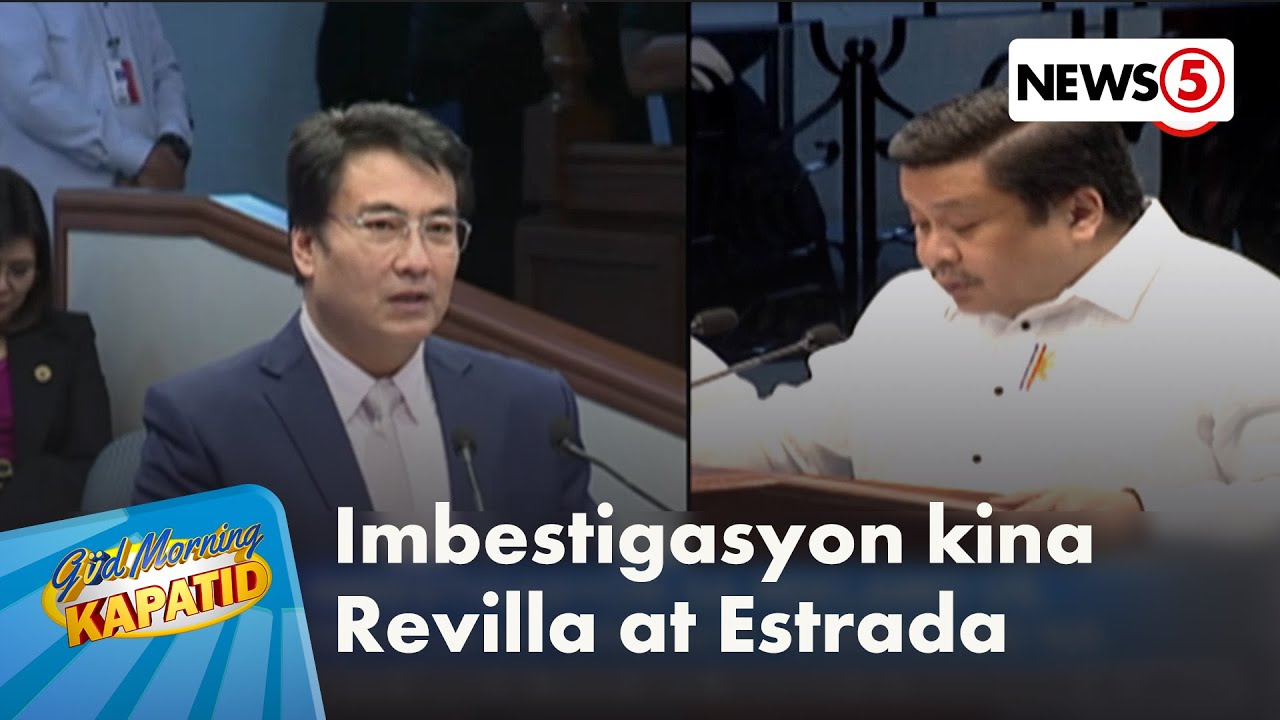 Imbestigasyon sa reklamo vs. Revilla at Jinggoy, sisimulan na | Gud Morning Kapatid