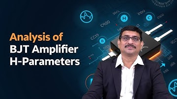 Analyse van de BJT-versterker met behulp van H-parameters door Dr. Y Pandu Rangaiah