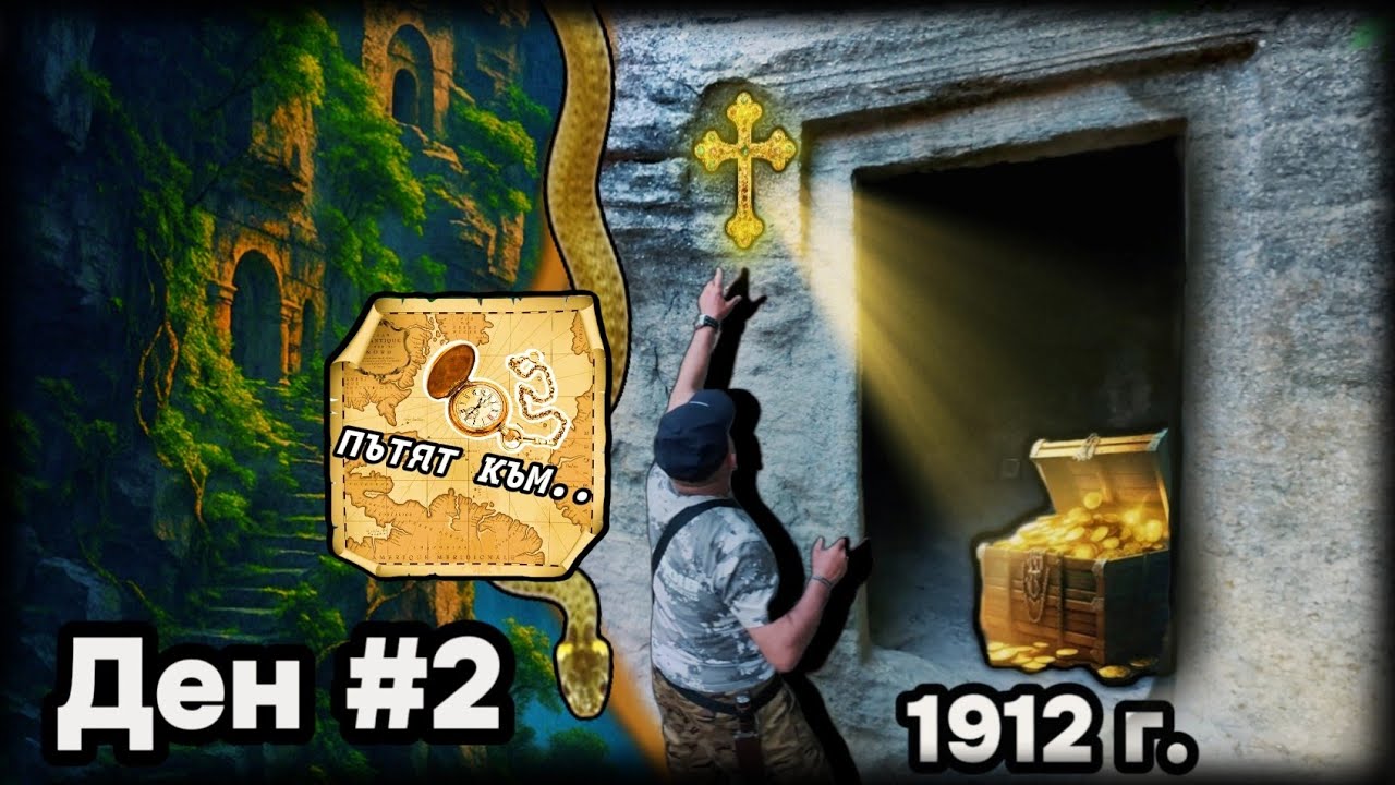 Изчезналите Братя от Мадара: 2 Дни по Следите на ГРОБНИЦИ, ГЪРНЕТА и ЗЛАТО от 1912 г. (Top-Roskata)