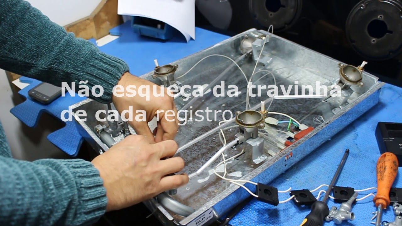 Vazamento em Cooktop resolvido com dicas de Desmontagem passo a passo