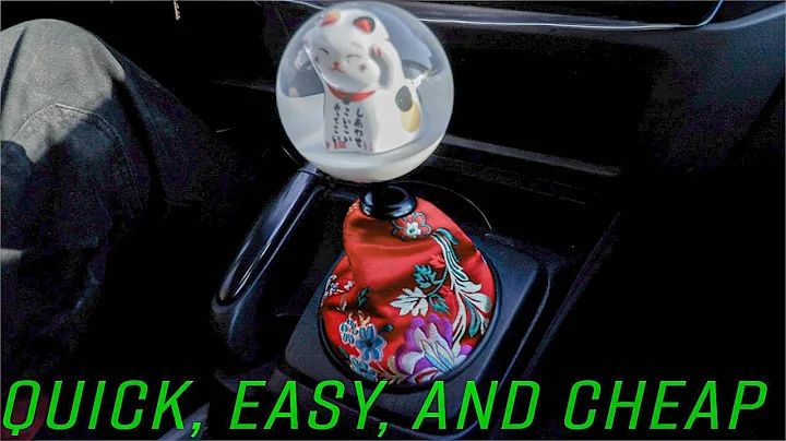 How to Install a Shift Knob and Boot on your 8th Gen Honda Civic