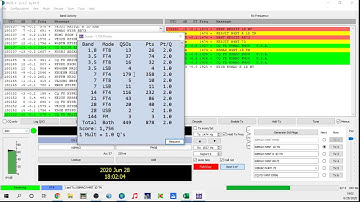 Field Day 2020 FT4 Final hour with commentary and how to information.