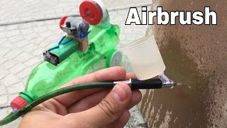 How to Make a Mini Airbrush out of Pen (Mini Air Compressor)